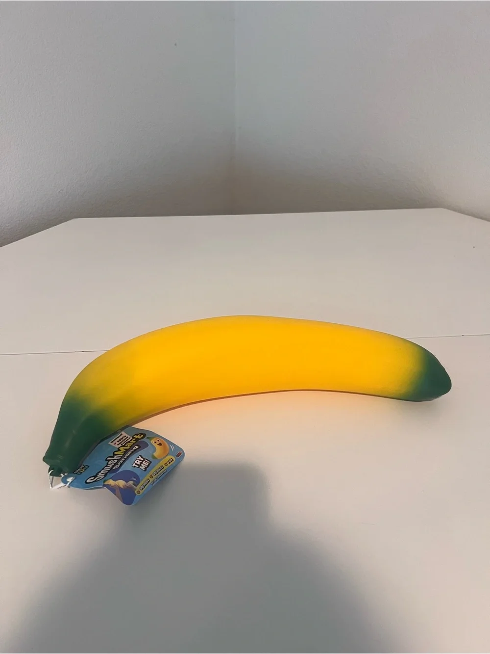 Squishy Banana Sensory Toy - Yellow & Green